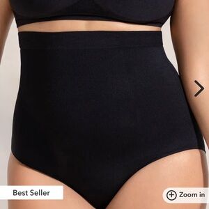 Shapermint x Empetua Black High-Waisted Shapewear Panties